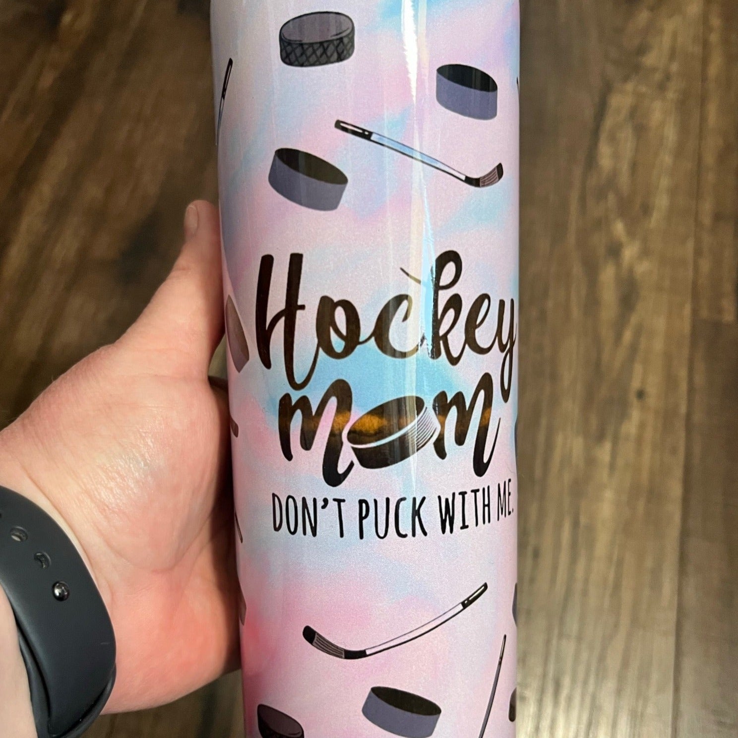 Crazy Hockey Mom Tumbler - 20oz